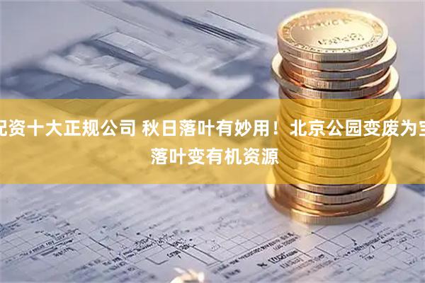 配资十大正规公司 秋日落叶有妙用！北京公园变废为宝 落叶变有机资源